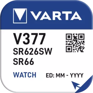 Batteria tipo bottone Varta V377