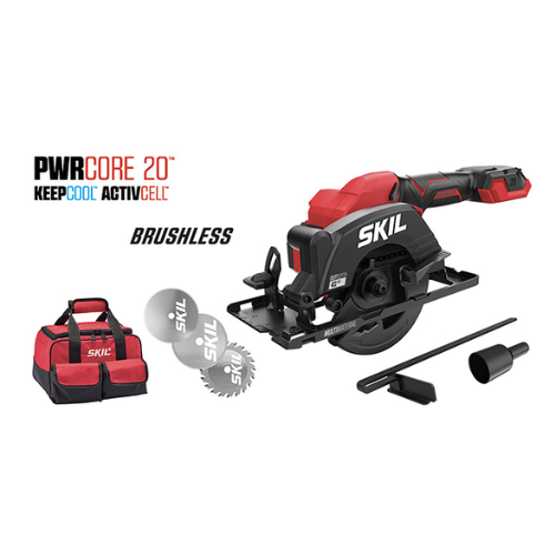 ⚙️ Sega Circolare Multimateriale SKIL 3540FA – Brushless PWRCORE 20 (Solo Corpo Macchina – Batteria non inclusa)