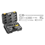 Set di Chiavi a Bussola TOPEX – Serie 1/4" (46 pz) o Serie 1/2" (21 pz)