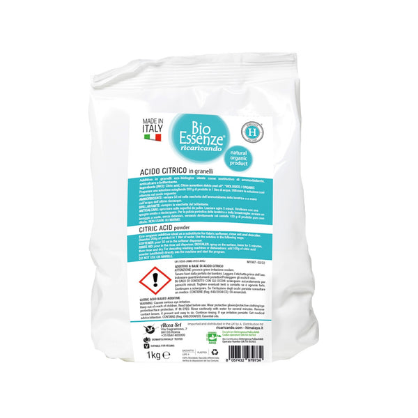 Detersivo Ecologico Acido Citrico in granelli 1 kg