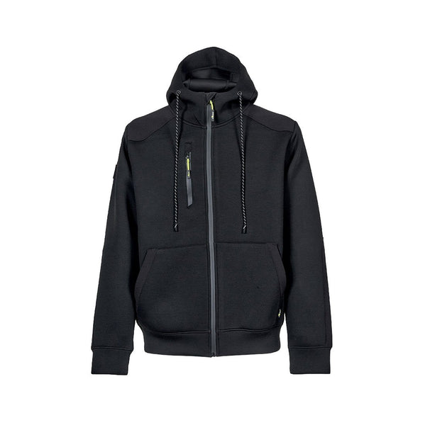 Felpa da lavoro U-Power CORK – Black Carbon