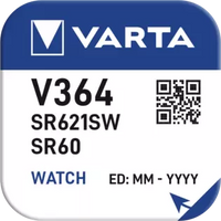Batteria tipo bottone Varta V364