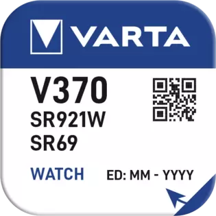 Batteria tipo bottone Varta V370