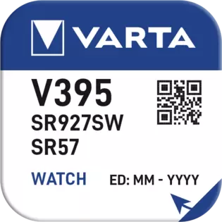 Batteria tipo bottone Varta V395