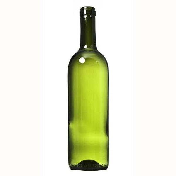 Bottiglia in vetro tipo Bordolese verde - Ferramenta Casalinghi Gerolina