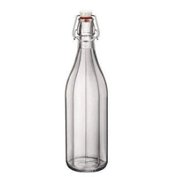 Bottiglia in vetro costolata da 1 Lt. ( SENZA macchinetta) - Ferramenta Casalinghi Gerolina