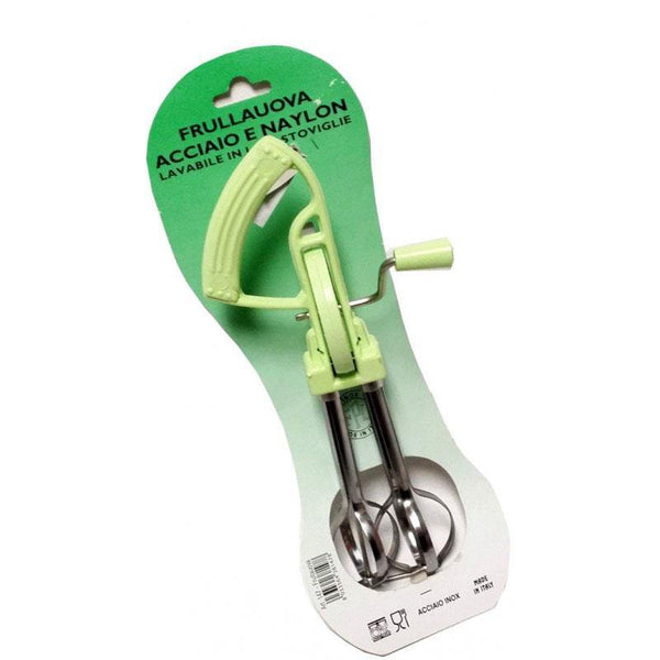Frullino Per Uova Manuale In Acciaio Inox - Semiautomatico, A Pressione, Per Cucina, Facile Da Pulire - Foto 6