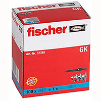 Tasselli per cartongesso in plastica GK Fischer