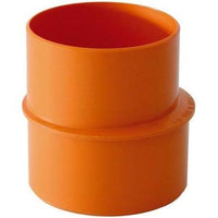 Raccordi aumento per tubi in PVC arancio per scarichi