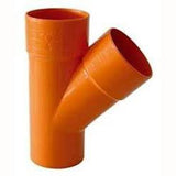 Derivazioni per tubi in PVC arancio per scarichi - Ferramenta Casalinghi Gerolina
