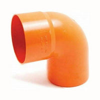 Curve per tubi in PVC arancio per scarichi - Ferramenta Casalinghi Gerolina